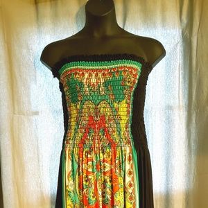 Pretty Young Thing Maxi tube-top dress